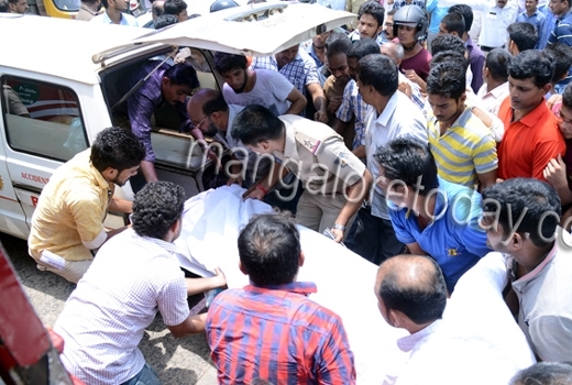Lady GP member of Bajpe dies in accident 1